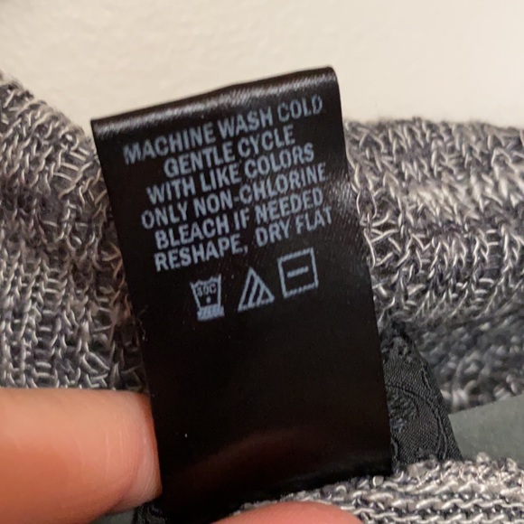 Grey cowl neck knit sweater - Picture 11 of 13